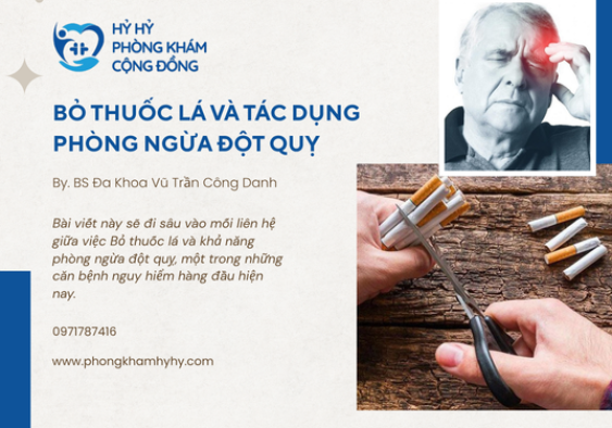 Bỏ thuốc lá và tác dụng phòng ngừa đột quỵ