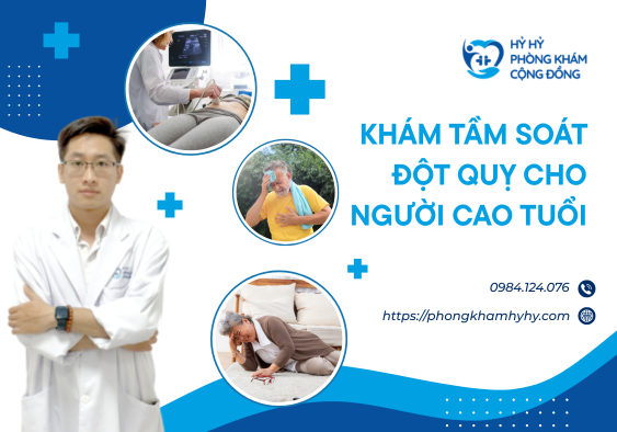 Khám Tầm Soát Đột Quỵ Cho Người Cao Tuổi