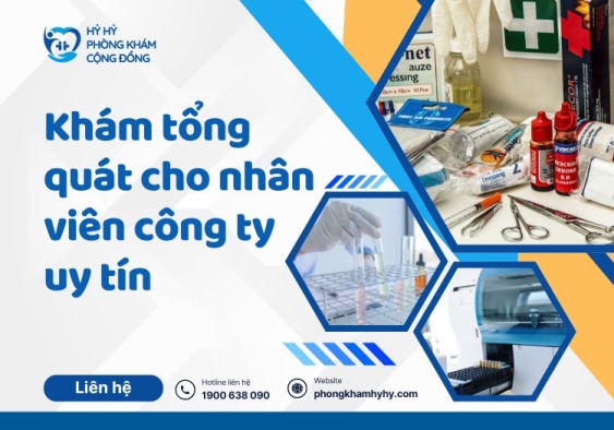 Khám tổng quát cho nhân viên công ty uy tín