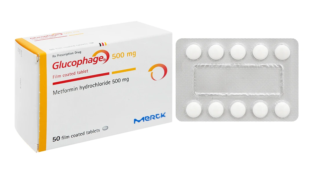 Thuốc Glucophage 500mg