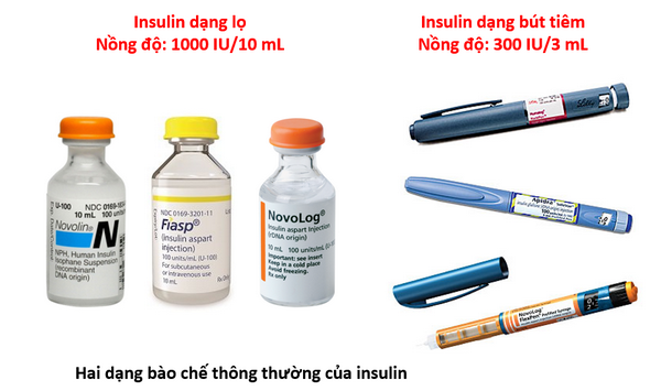 Các loại thuốc Insulin