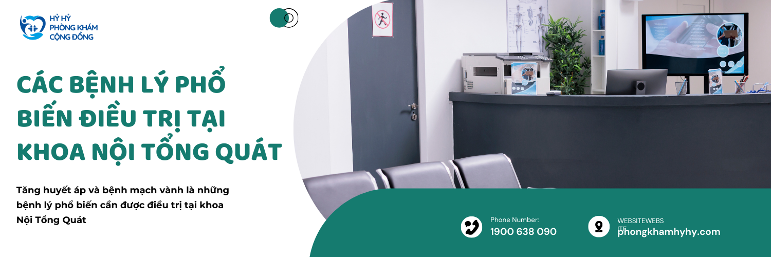 Các Bệnh Lý Phổ Biến Điều Trị Tại Khoa Nội Tổng Quát