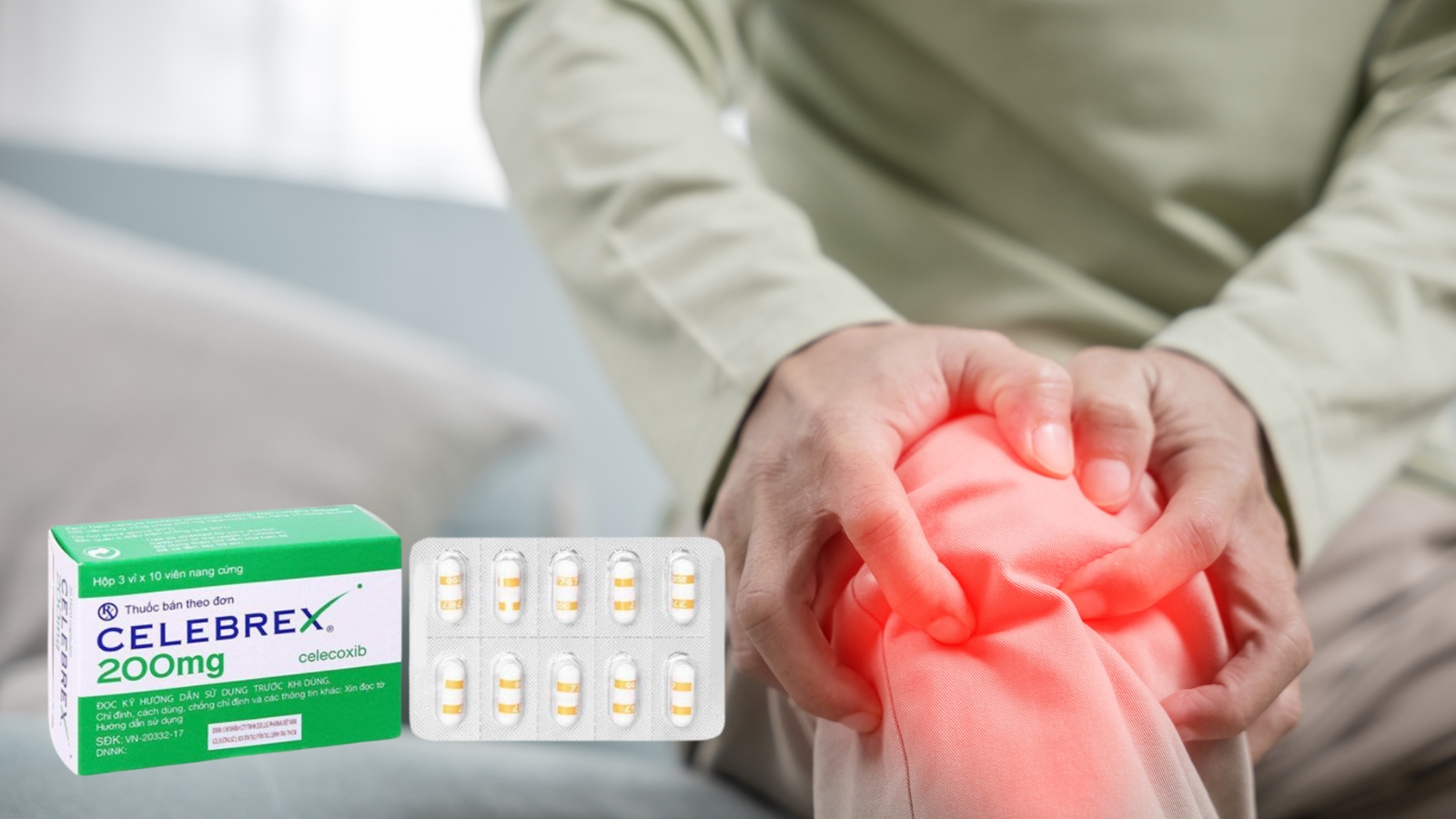 Thuốc Celebrex giảm đau kháng viêm nhóm NSAID