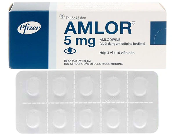 Thuốc Amlor (Pfizer) điều trị huyết áp