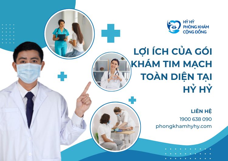 Gói khám tim mạch toàn diện tại Hỷ Hỷ